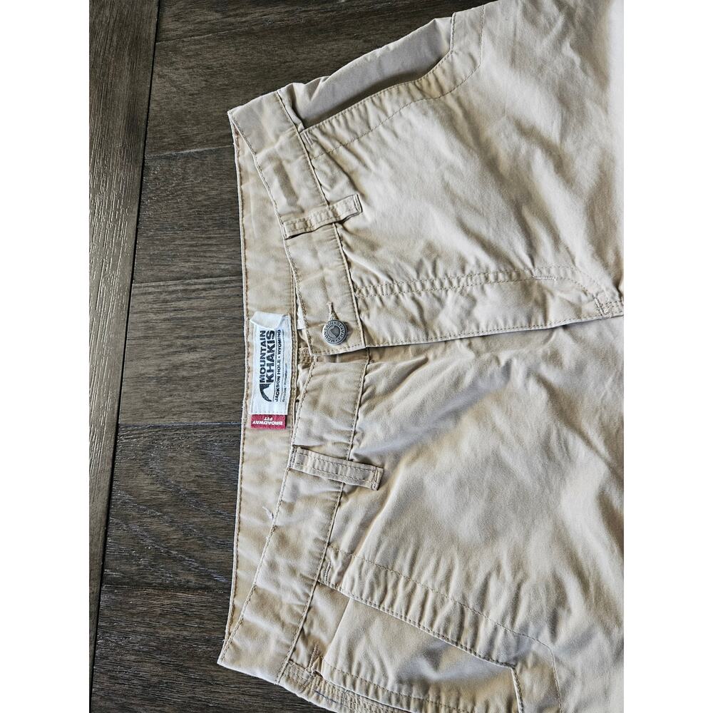 Men's Mountain Khaki MK Beige Pants Broadway Fit 32 x 34 Outdoor Wear - Picture 3 of 9